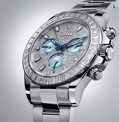 Rolex daytona platinum diamond dial